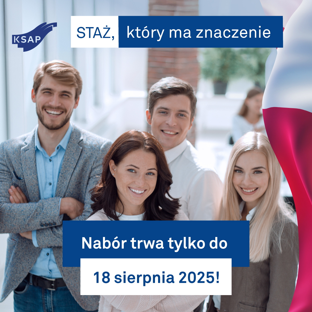 Zdjęcie artykułu 18 miesięczne staże KSAP
