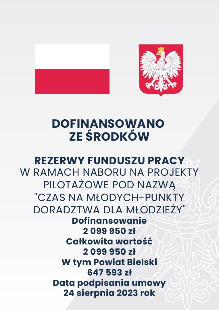 Czas młodych - inf. o dofinansowaniu