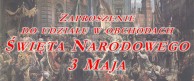Obrazek dla: Zaproszenie do udziału w powiatowych obchodach Święta Narodowego 3 Maja w Bielsku Podlaskim